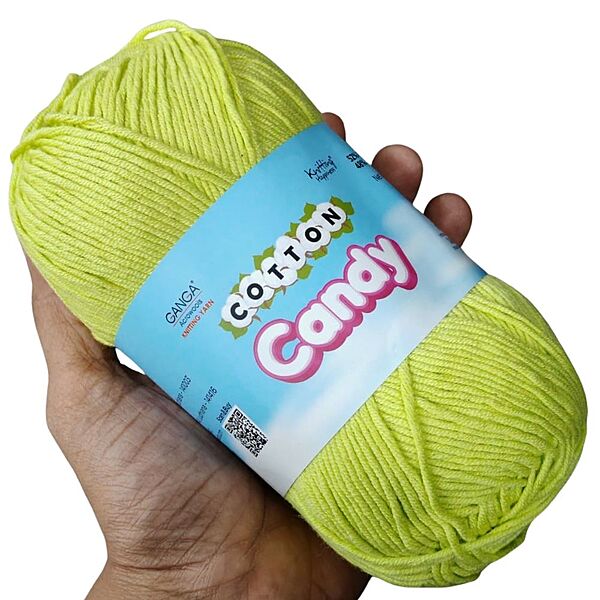 Cotton Candy Yarn 018 Slime Green Cotton Candy Yarn 018 Slime Green