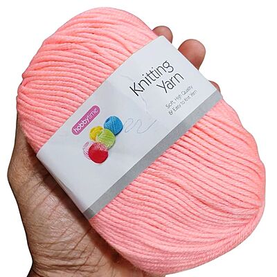 Hobbytime Knitting Yarn 116 Light Coral