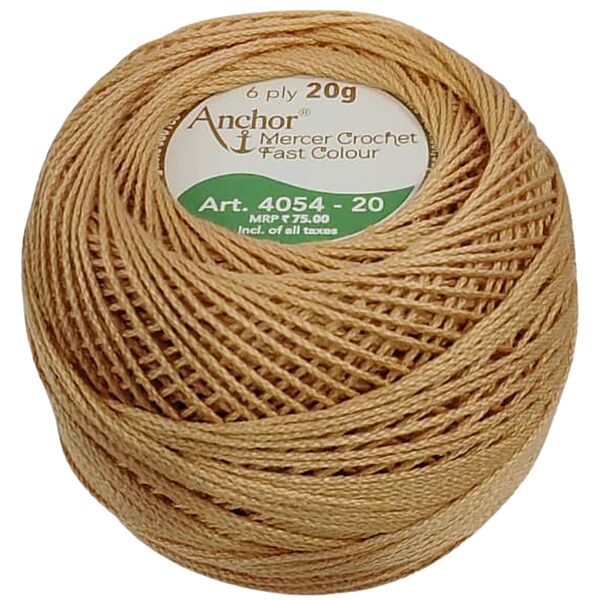 Anchor Mercer Crochet 347 Camel Brown