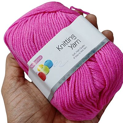 Hobbytime Knitting Yarn 125 Rose Pink