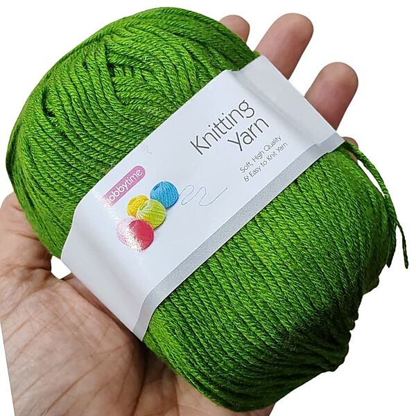 Hobbytime Knitting Yarn 129 Sap Green Hobbytime Knitting Yarn 129 Sap Green