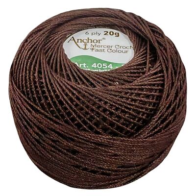 Anchor Mercer Crochet 381 Deep Oak Brown
