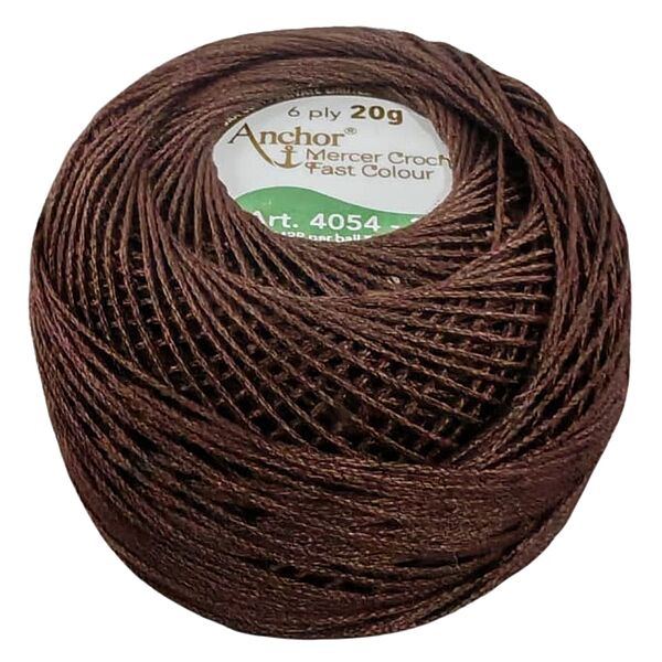 Anchor Mercer Crochet 381 Deep Oak Brown