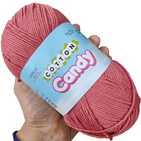 Cotton Candy Yarn 009 Indian Red