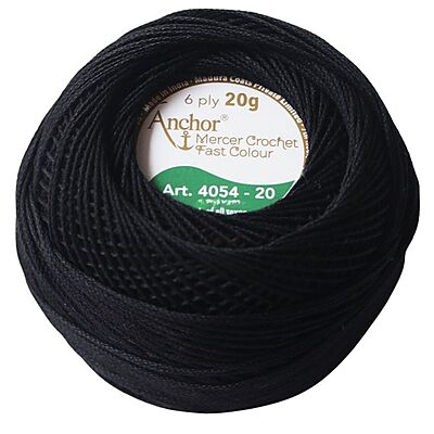 Anchor Mercer Crochet  Black