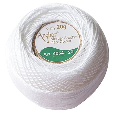 Anchor Mercer Crochet  White