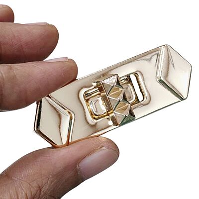 Bag Buckle Gold Apex Rectangle 49mm Bag Buckle Gold Apex Rectangle 49mm