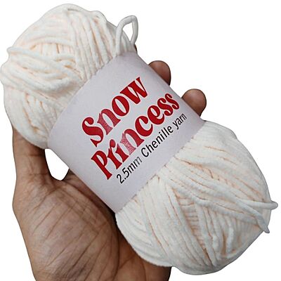 Snow Princess Chenille 131 Very Lite Peach