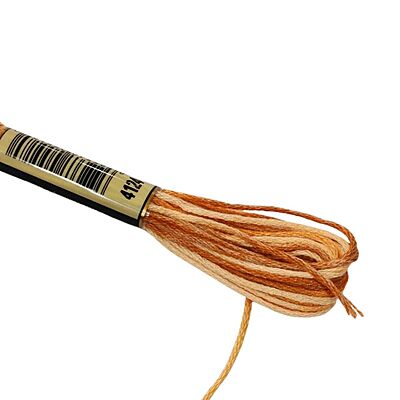 KnitWit Embroidery Thread Multi 4124 Bonfire