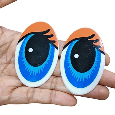 Doll Eyes Cartoon Large- Orange Doll Eyes Cartoon Large- Orange