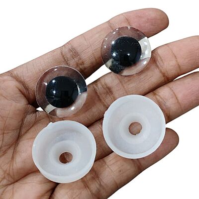 Safety Eyes Transparent Thick