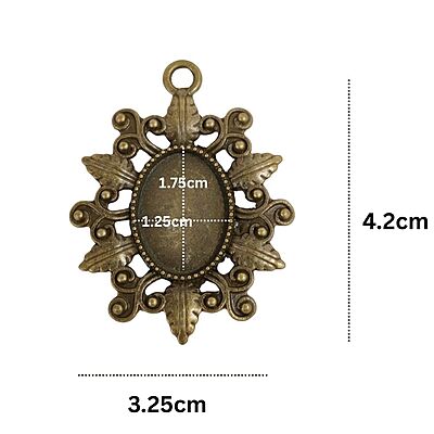 Pendant Antique Bronze Modal 185