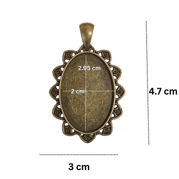 Pendant Antique Bronze Modal 147