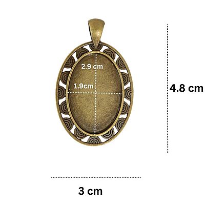 Pendant Antique Bronze Modal 213