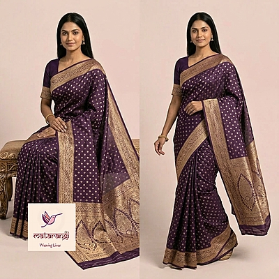 Matarangi Black Kaddi Georgette Saree