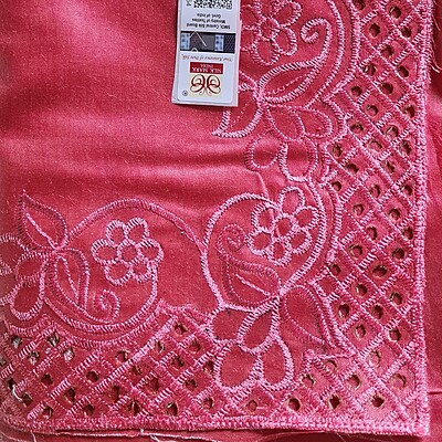 Vine Pure Tussar Cut work Saree Vine Pure Tussar Cut work Saree