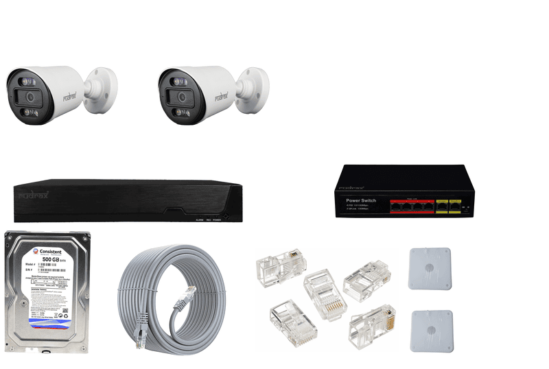 IP 2 CAMERA 4 MP SET