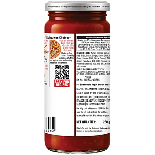 Ching's Secret Schezwan Chutney 250 g