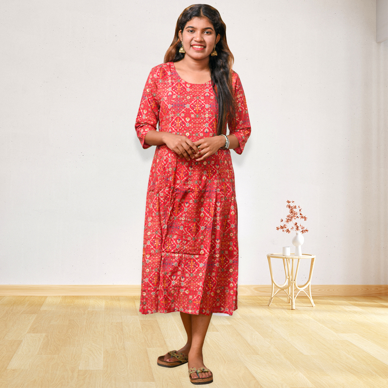 Saniya Scarlet Blossom