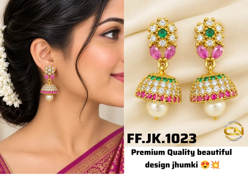 Jhumki 1023-Pink
