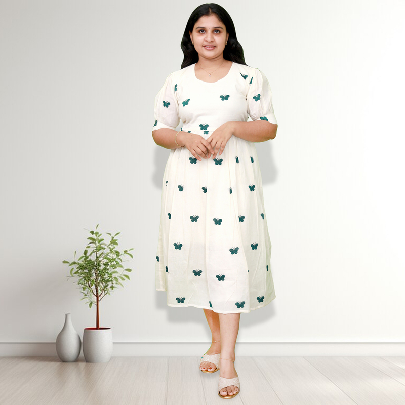 Butterfly Black Dress