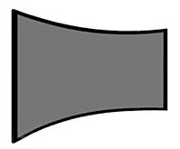 Eurros 133" Silver Pro Micro Perforated Curved Fixed Screen