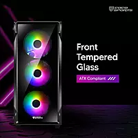 NOVA 220 Gaming PC Case with RGB Lighting & Airflow