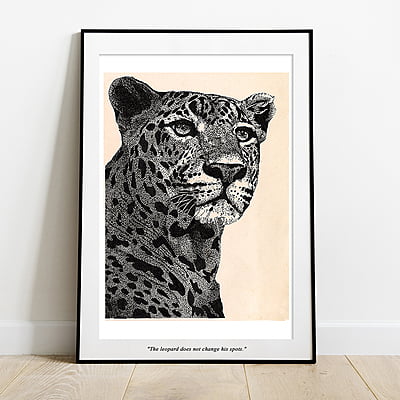 Leopard Lock-Art No. 102/2022 Leopard Lock-Art No. 102/2022