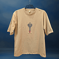 ANJANEYA - Hanuman Ji | Oversized T-Shirt | Taupe