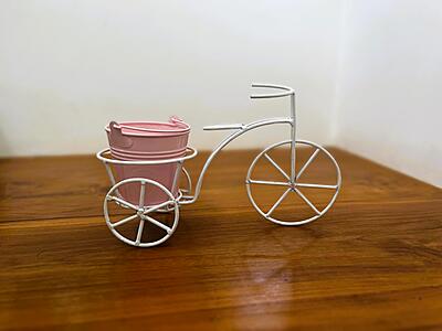 Bicycle with Bucket Planter 1022-E