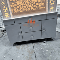 Bring Home Spirituality with Our 3D Om Corian Mandir
