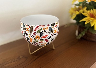 Apple Tabletop Meena Pot 1054-G