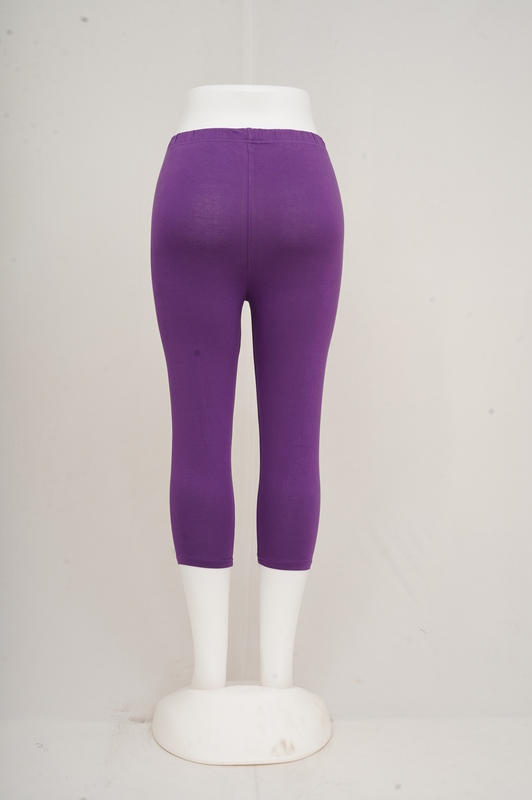 Women Dark Lavender Capri