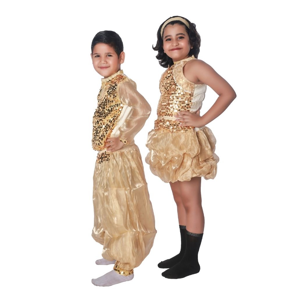 Western Dance Dress Costume Combo Set