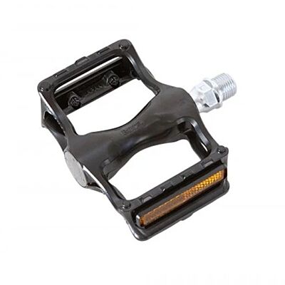 MKS Pedal Seahorse - Black With Reflector