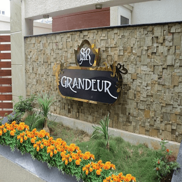 Grandeur Name Board