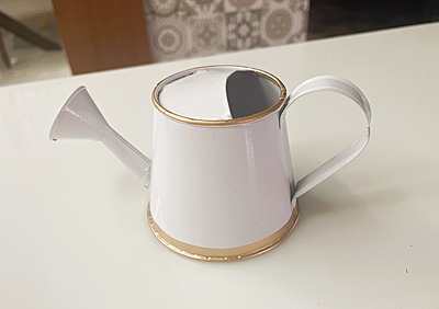 Watering Can 250ml with Gold Border for Kids 1076-B