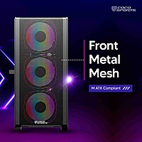 Coconut Rampage ELITE-M Gaming Cabinet Excellent Airflow