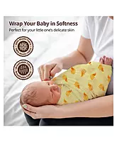 Luvlap - Muslin swaddle Dots Hearts Multicolour