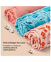 Luvlap Muslin Swaddle Fish Cage Multicolour