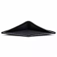 The Onyx Fold Genuine Leather Bifold Wallet – Classic Matte Black
