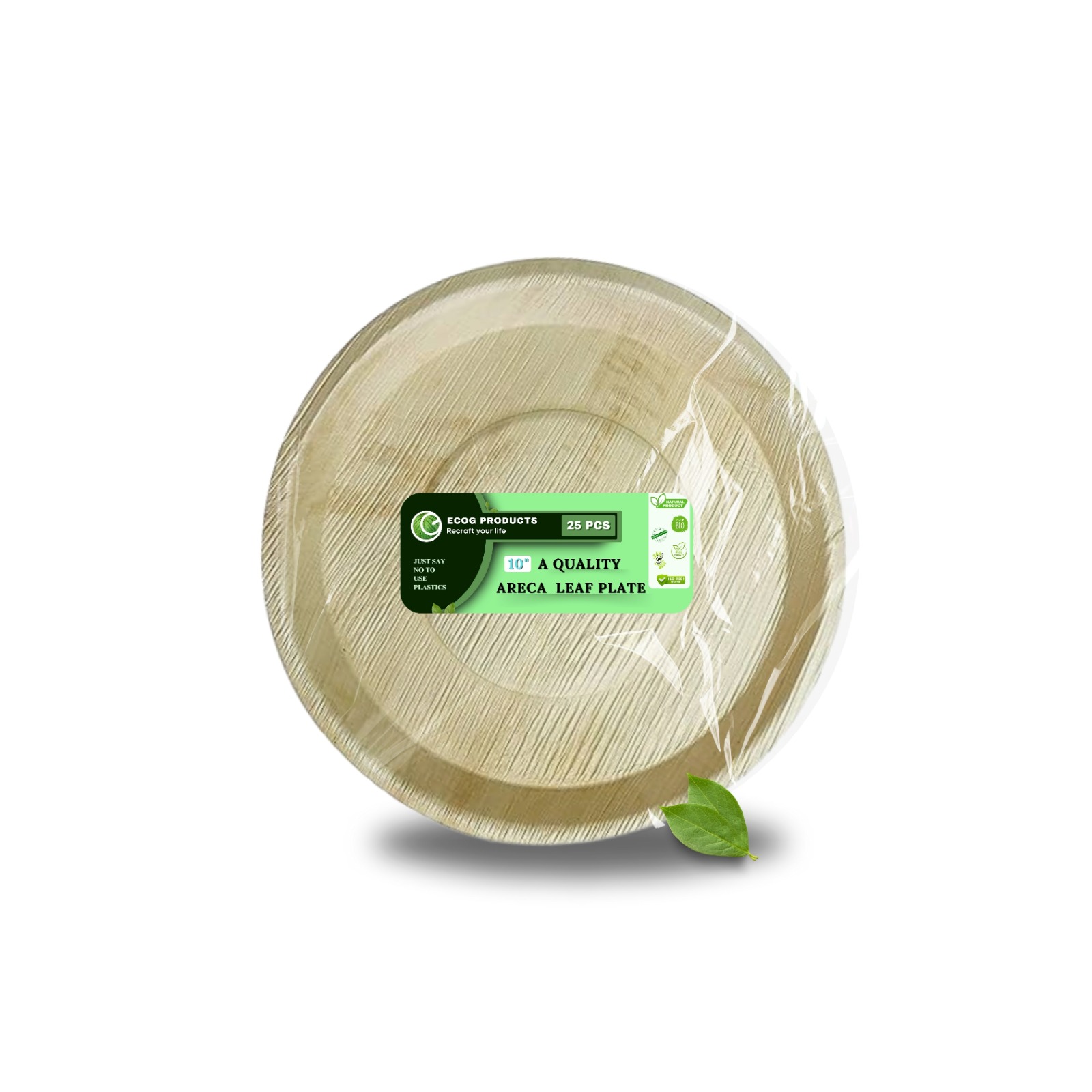 Areca Round Plates 6",8",10"2" 25Pcs Areca Round Plates 6",8",10"2" 25Pcs