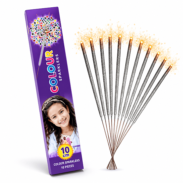 10CM - Colour Sparklers