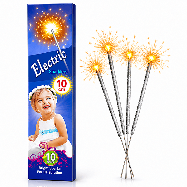 10CM - Electric Sparklers
