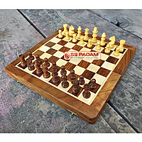 Wooden Magnetic Foldable Chess Set