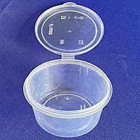 Disposable plastic cups with lids pack of 10
