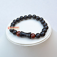 Shiv Damru Ebony Wood Karungali Bracelet