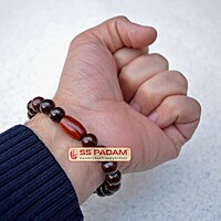 10mm Red Sandalwood Lal Chandan Bracelet