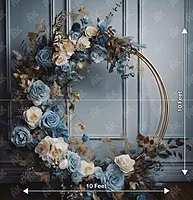 Blue Floral Ring (PRE-ORDER)