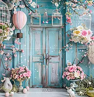 Blue Floral Yard (PRE-ORDER)
